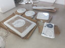 歐普（OPPLE）LED吸頂燈大客廳自建房超大1.2米全光譜APP智能燈具飾錦軒TC A2智控調光【3室1廳-4燈】 曬單實(shí)拍圖