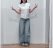 Levi's李維斯25春夏新款情侶簡(jiǎn)約休閑時(shí)尚寬松LOGO印花短袖T恤 白色 002U3-0000 L 曬單實(shí)拍圖