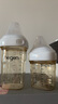 HEGEN海格恩奶瓶套裝新生兒PPSU150ml+240ml+儲存蓋*2白色小禮盒0-6月 曬單實(shí)拍圖
