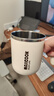 美廚（maxcook）316不銹鋼馬克杯水杯 保溫杯子帶蓋咖啡燕麥早餐茶杯450ml 焦糖棕 曬單實(shí)拍圖