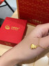 中國黃金（CHINA GOLD）黃金吊墜女款足金金錢福袋時(shí)尚項(xiàng)鏈情人節(jié)實(shí)用生日禮物送老婆愛人 足金金錢袋吊墜【贈(zèng)S925銀鏈】 約0.4g 曬單實(shí)拍圖