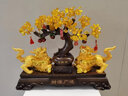 聚善緣財(cái)源廣進(jìn)貔貅發(fā)財(cái)樹擺件招財(cái)辦公室店鋪前臺(tái)裝飾朋友喬遷開業(yè)禮物 【禮盒】YX16寸財(cái)源廣進(jìn)高約33CM 曬單實(shí)拍圖