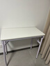 悠樂(lè )美家具 YOU LEMEI電腦桌臺式學(xué)生簡(jiǎn)易書(shū)桌家用可折疊桌寫(xiě)字桌出租房陽(yáng)臺化妝小桌子 長(cháng)80寬40高74cm(單層單桌) 曬單實(shí)拍圖