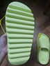 阿迪達斯Yeezy SLIDE蘋(píng)果椰子男女夏日清涼運動(dòng)拖鞋HQ6447UK943 曬單實(shí)拍圖
