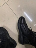 回力瑞馬丁靴男冬季加絨保暖棉鞋男士高幫男靴子休閑皮鞋工裝靴板鞋男 黑色單鞋 42標準碼 曬單實(shí)拍圖