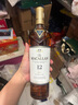 麥卡倫（MACALLAN）12年藍鉆雙桶 單一麥芽威士忌 700ml 禮盒 進(jìn)口洋酒 曬單實(shí)拍圖