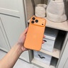米路遜適用蘋(píng)果17/16promax手機殼新款iPhone17pro自帶鏡頭防摔15Pro超薄磨砂13pro高級感散熱保護套軟殼 【鈦橙色】自帶鏡頭膜/輕奢磨砂/紙一樣薄 iPhone 17 pro【 曬單實(shí)拍圖