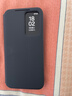 三星（SAMSUNG）Galaxy S23 原裝手機(jī)殼 智能視窗保護(hù)套 s23插卡式保護(hù)殼 黑色 曬單實(shí)拍圖