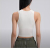 lululemon丨All It Takes 女士運動(dòng)背心 B/C *Nulu? LW1FLLS 淺象牙白 M /8 曬單實(shí)拍圖