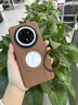 猿氣 「科技皮」適用華為mate70pro+手機殼新款磁吸360°旋轉支架mate70pro磨砂皮革70防摔保護套 科技皮系列【磁吸丨360°旋轉支架】棕革 華為 Mate 70 Pro/Pro+ 曬單實(shí)拍圖