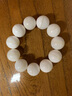 時(shí)乾 南海天然太極金絲手串 海南黃巖島貝殼無(wú)瑕原料手鏈 男女念珠佛珠 20MM11顆 曬單實(shí)拍圖