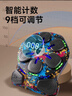 曼迪卡威（Mdikawe）音樂(lè )拳擊機墻靶電子反應節奏兒童訓練器材6-12歲男孩生日禮物玩具 舒炫彩涂鴉伯樂(lè )X6/送親子2雙手套 無(wú)需打孔/簡(jiǎn)易安裝/typeC充電 曬單實(shí)拍圖
