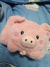 充電熱水袋防爆同款2025新款充電防爆熱水袋毛絨暖手寶女 兔毛絨-萌小豬【智能斷電  安全 曬單實(shí)拍圖