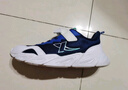 特步（XTEP）兒童輕軟跑鞋高彈緩震密網(wǎng)運動(dòng)鞋 深邃藍/里昂藍/新白色 38 曬單實(shí)拍圖