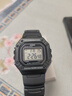 卡西歐（CASIO）手表小方塊多功能防水數顯 電子表學(xué)生運動(dòng)手表情人節送禮推薦 W-218H-1A 曬單實(shí)拍圖