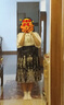 卡輯（KAARJIYY）馬面裙全套漢服女【夏季少女】明制改良短袖日常夏季薄款馬面裙 白色短袖+炫染紫羅藍(lán)短馬面裙 M 曬單實拍圖