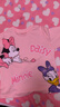 迪士尼寶寶（Disney Baby）女童長(cháng)袖兒童T恤中大童裝春季棉柔親膚可愛(ài)百搭上衣 淺粉 120 曬單實(shí)拍圖