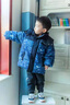 G.DUCKKIDS聯(lián)名男童羽絨服加厚保暖白鴨絨星空兒童外套秋冬裝潮流男寶寶衣服 藏青色 130碼（建議身高120cm 8-9歲）cm 曬單實(shí)拍圖