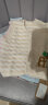涵菡乐婴儿马甲春季款儿童马甲贴身纯棉保暖新生男女宝宝背心外出马夹 保暖粉色小兔 55/66(约0-6月) 实拍图