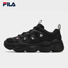 斐樂(lè )（FILA）官方易烊千璽同款男鞋老爹鞋運動(dòng)鞋2025新款鞋子豌豆面包休閑鞋 黑-BK 42.5 曬單實(shí)拍圖