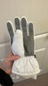瑞萊奧滑雪手套女冬季可愛(ài)卡通保暖觸屏戶(hù)外騎行防風(fēng)寒防水加絨加厚手套 小狗標-白色 均碼 曬單實(shí)拍圖