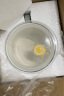 亿嘉泡面碗陶瓷带盖学生饭盒泡面杯保鲜碗汤碗 北欧泡面杯白色 晒单实拍图