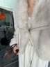 ONLY2025秋季新款氣質(zhì)百搭保暖翻領(lǐng)短款環(huán)保皮草外套女|125322009 C13心羽灰色 XS 曬單實(shí)拍圖