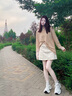 CAMILA KSENIA老爹鞋女士2025新款秋季時(shí)尚高檔厚底網(wǎng)面透氣小白休閑百搭運動(dòng)鞋 米白色 38 曬單實(shí)拍圖