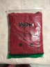MsShe【全棉】大碼女裝2025秋裝胖mm蕾絲拼接免穿文胸家居服套裝 中國紅色現貨 4XL 曬單實(shí)拍圖