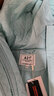 A21冬季女裝連帽休閑中長款棉服厚顯瘦直筒毛領(lǐng)韓版外套 粉青藍 L 曬單實拍圖