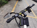 洛克兄弟自行車后視鏡山地車反光鏡折疊電動車倒車鏡凸面觀后鏡 菱形單只-左 曬單實拍圖