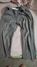 趣米樂(lè )美式高街微喇牛仔褲女春秋季新款高腰顯瘦小個(gè)子寬松垂感闊腿褲子 煙灰色 M 曬單實(shí)拍圖