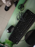 羅技（Logitech）MK120 鍵鼠套裝 有線(xiàn)鍵鼠套裝 辦公鍵鼠套裝 電腦鍵盤(pán) USB即插即用 全尺寸 黑色 曬單實(shí)拍圖