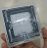 FDD國際電工86型暗裝超薄鋼化玻璃開(kāi)關(guān)插座家用單雙控開(kāi)關(guān)電源面板開(kāi)關(guān)帶插座 一開(kāi)雙控【鋼化玻璃】 曬單實(shí)拍圖