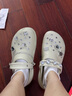 卡駱馳（crocs）經(jīng)典云朵Clog女沙灘洞洞鞋涼拖鞋206750 206750-2Y2  37  曬單實(shí)拍圖