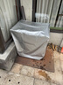 知茗定制家具防塵罩 防雨罩保護(hù)布戶外家具套防水罩秋千桌椅防曬罩子 銀白 定制 曬單實(shí)拍圖