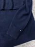 Tommy Hilfiger【純羊絨】秋冬男裝休閑圓領(lǐng)內搭打底衫針織衫羊絨衫毛衣 藏青色DW5 L （推薦：150-165斤） 曬單實(shí)拍圖
