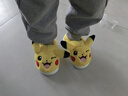 樸西皮卡丘棉拖鞋女秋冬季家居室內棉鞋兒童卡通可愛(ài)防滑保暖棉拖女 皮卡丘黃【棉鞋】 28-29 (200mm) 曬單實(shí)拍圖