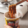 兒童炸醬面 韓國Pororo企鵝雜醬面杯面速食干拌面 炸醬面 65g*3桶 曬單實(shí)拍圖