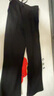 森馬（Semir）[商場(chǎng)同款]休閑褲女加絨長(cháng)褲簡(jiǎn)約冬2024仿呢闊腿褲101724127016A 曬單實(shí)拍圖