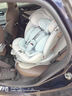 Heekin智艙H7兒童安全座椅汽車(chē)用0-12歲嬰兒寶寶車(chē)載可坐躺智能通風(fēng)加熱 柔霧藍MAX(加配+全罩式遮陽(yáng)篷) 曬單實(shí)拍圖