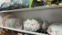 景德鎮(zhèn)陶瓷官方紅葉餐具碗碟套裝家用釉中彩整套碗盤(pán)送長(zhǎng)輩搬家喬遷禮物 海浪餐具套裝 36頭 曬單實(shí)拍圖