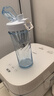 膳魔師（THERMOS）搖搖杯健身Tritan塑料杯子奶昔代餐運動(dòng)水杯TP-4086 新款海鹽藍搖搖杯710ml 曬單實(shí)拍圖