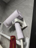 超人（SID）家用电吹风机 5000万负离子护发吹风筒 1800W大风量速干便携简约电吹风DJ818紫 实拍图