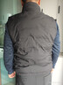 吉普（JEEP）羽絨馬甲男冬季加厚保暖外套男士休閑背心衣服男裝 黑色 2XL  曬單實(shí)拍圖