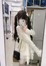 冶芷法式甜美獨特超好看開(kāi)衫外套蓬蓬蛋糕連衣裙兩件套小個(gè)子入秋穿搭 吊帶蛋糕連衣裙兩件套 L 曬單實(shí)拍圖