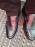 意尔康男鞋日常休闲皮鞋套脚舒适柔软单鞋 6541ZE97689W 黑色 38 实拍图