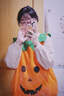 萬(wàn)圣節兒童服裝可愛(ài)南瓜服造型寶寶幼兒園cosplay演出服表演服 【兒童萬(wàn)圣節南瓜裝】 100 cm 曬單實(shí)拍圖