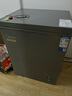 美的（Midea）143升小冰柜家用小型冷柜冷藏冷凍兩用-30度一級能效母乳小冰箱BD/BC-143KMF(E)家電國家補貼 曬單實(shí)拍圖