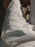 衣然呈品夏季新款牛仔短褲男韓版潮流破洞直筒休閑中褲設(shè)計毛邊五分褲子男 白色 M【建議100-125斤】 曬單實拍圖
